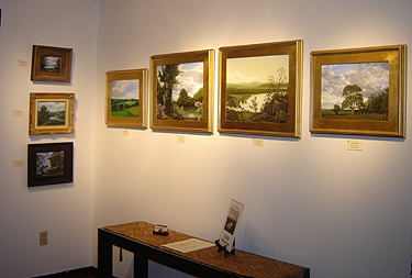 Solo Exhibition, Opening Reception, Main Gallery, Wall 1