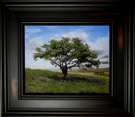 John O'Keefe Jr. is Featured Artist, 'Big Cork Tree' Featured Painting