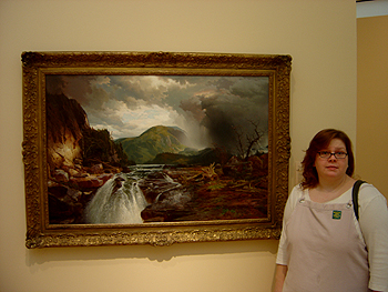 Hudson River School by New Britain Museum of American Art, 'The Wilds of Lake Superior' by Thomas Moran