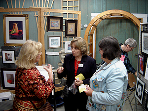 2010 Art Show & Sale, John O'Keefe Jr. attends art show reception - image 2