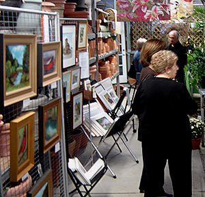 2010 Art Show & Sale, John O'Keefe Jr. attends art show reception - image 3