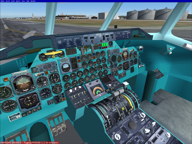Microsoft Flight Simulator 3D Cockpit, In-Game Screenshot
