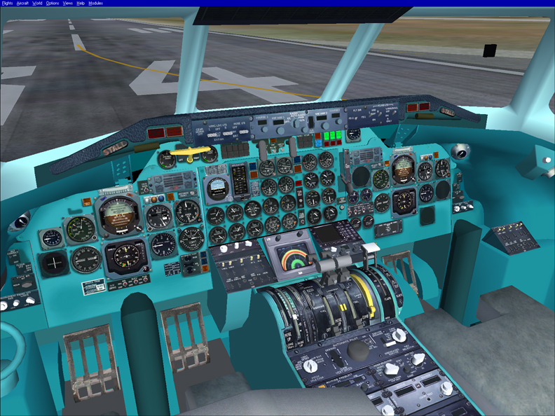 Microsoft Flight Simulator 3D Cockpit, In-Game Screenshot