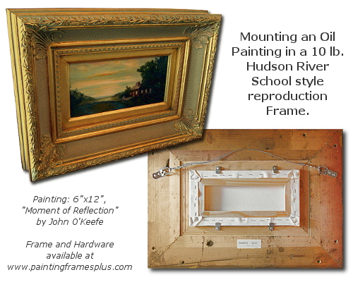 Tutorial for Framing an Oil Painting by John O'Keefe Jr.