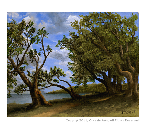 Old Olive Tree Path by John O'Keefe Jr.