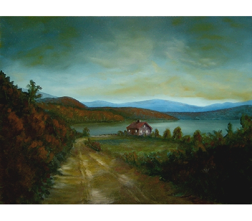 Peaceful Connecticut Valley in Autumn by John O'Keefe Jr.