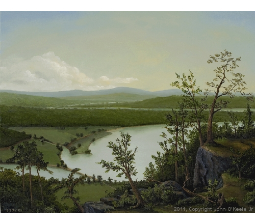 River Through the Adirondacks by John O'Keefe Jr.