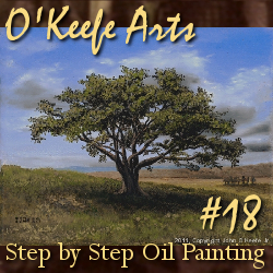 Step-By-Step Tutorial: Painting 'Big Cork Tree' by John O'Keefe Jr.