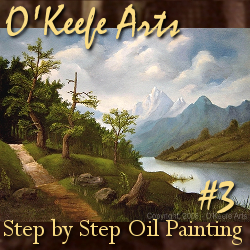 Step-By-Step Tutorial: Painting 'Lakeside Path' by John O'Keefe Jr.