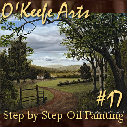 Step-By-Step Tutorial: Painting 'Summer in the Valley' by John O'Keefe Jr.