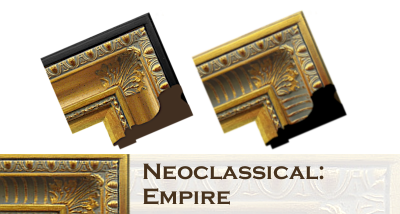 Neoclassical Empire Reproduction Painting Frames at Painting Frames Plus