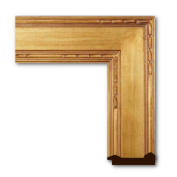 Arts and Crafts: Newcomb-Macklin Style Frame AC004 (Moulding Width: 4", Depth: 1-1/2"; Rabbet Width: 1/4", Depth: 3/8") preview image