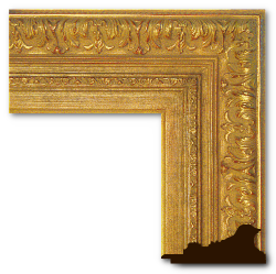 Baroque: Louis XIII Style Frame LXIII001 (Moulding Width: 4-7/8", Depth: 2-1/8"; Rabbet Width: 3/8", Depth: 3/8") preview image