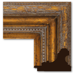 Neoclassical: 2nd Empire Style, Plain Cove, Frame 2EMP012 (Moulding Width: 6-1/8", Depth: 3-5/8"; Rabbet Width: 3/8", Depth: 3/8") preview image