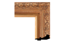 Baroque: Louis XIII Style, Leaf Corners, Frame LXIII005 (Moulding Width: 3-1/8", Depth: 2-5/8"; Rabbet Width: 3/8", Depth: 3/8") preview image