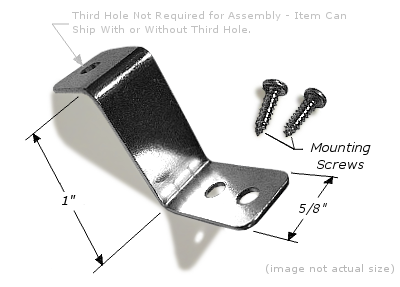 Canvas Offset: 1", Corrosion Resistant Plated Steel OFFSET009